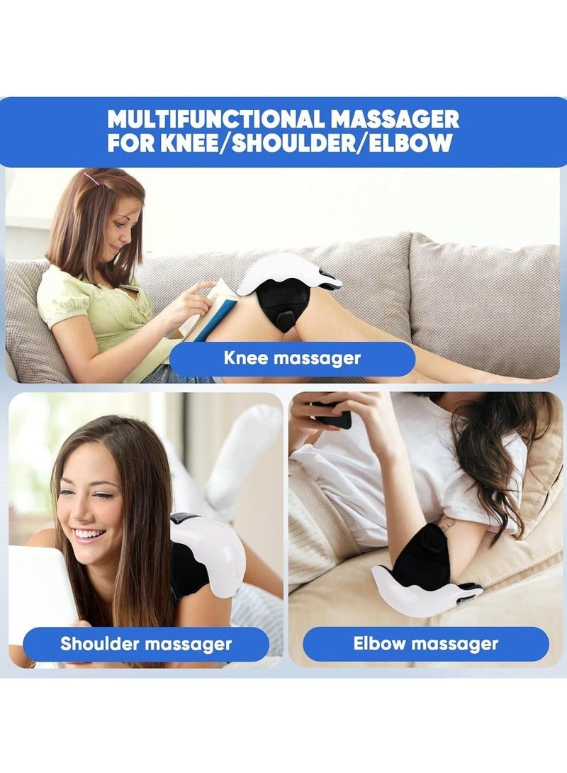 TIGER Rechargeable Smart Knee Massager with Heat | Large LED Screen || Wearable Knee Joint Therapy for Arthritis & Injury Relief | Electronic Heated Massage for Knee Pain - Image 3