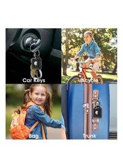 Y&D 2 Pack AirTag Holder for Apple Airtags, Smart Case Cover Protective Keyring Pendants TPU Fall Scratch-Resistant Airtags Tracker keys Luggage Bags Dog Cat Collar  - Image 2