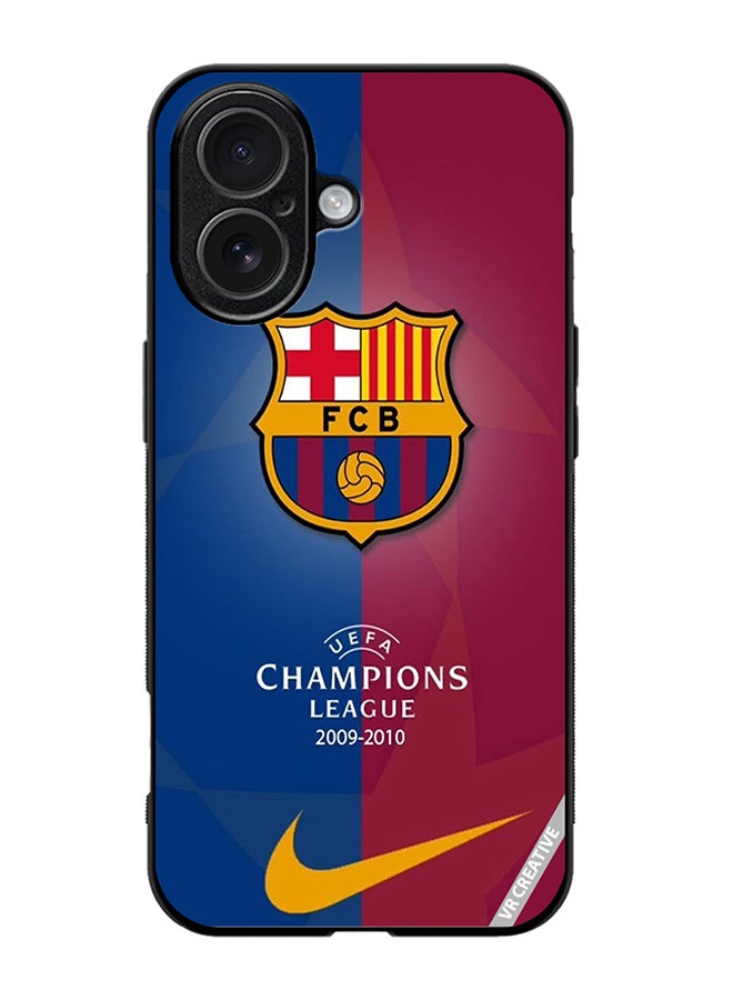 Protective Case Cover For Apple iPhone 17 Fcb Design Multicolour
