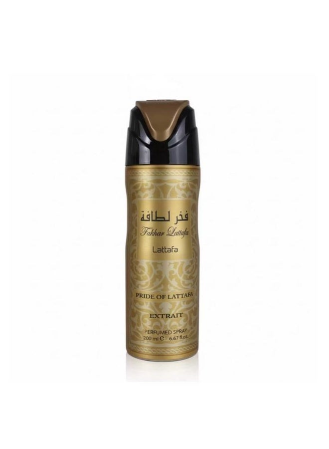 Lattafa - Fakhar Extrait Gold Perfumed Body Spray for Women - 200ml