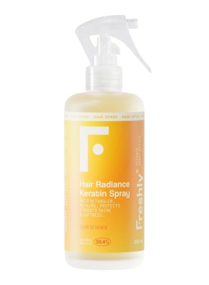 Freshly Hair Radiance Keratin Spray Thermal Protectant 200ml - Image 1