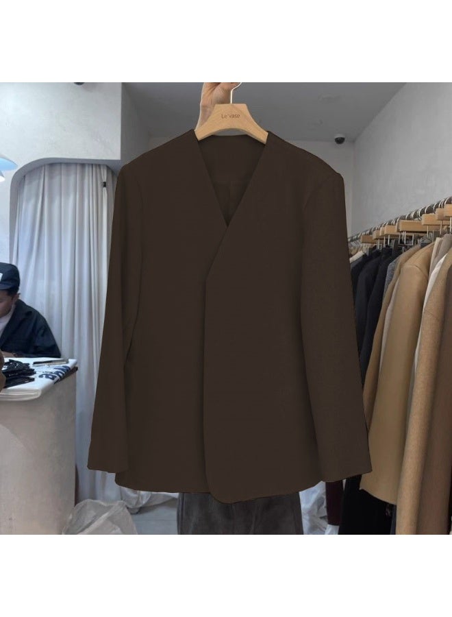 Shougu New Fashionable Casual Ms Suit Blazer - Image 1