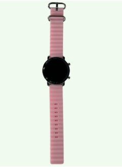 Undefined A Modern Elegant Wrist Watch With A Pink Bracelet  - Image 1