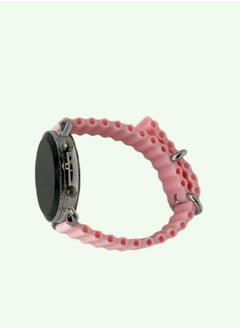 Undefined A Modern Elegant Wrist Watch With A Pink Bracelet  - Image 2