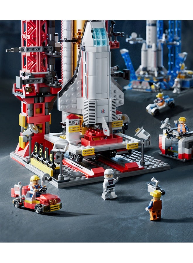 LELE Beginner Series- Rocket 69PCS Building Blocks Rocket for Boys Assembled Toy Form for Collection Willpower Architecture Christmas. - Image 2