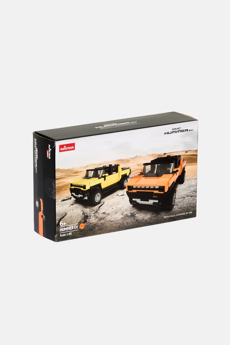 RASTAR GMC Hummer EV Building Kit, Orange - Image 3