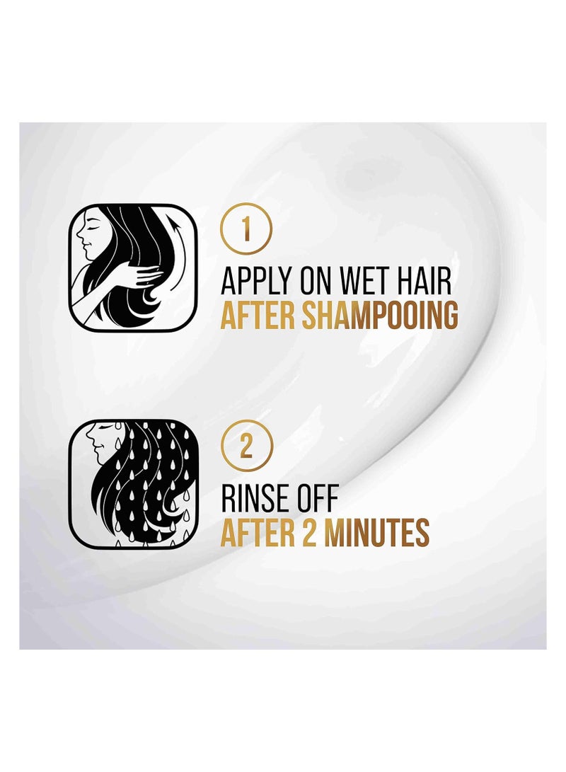 بانتين بلسم ناعم وحريري لتنعيم الشعر الخشن والمجعد 360 مل وكريم بديل الزيت المغذي الذي يترك على الشعر 275 مل - Image 2