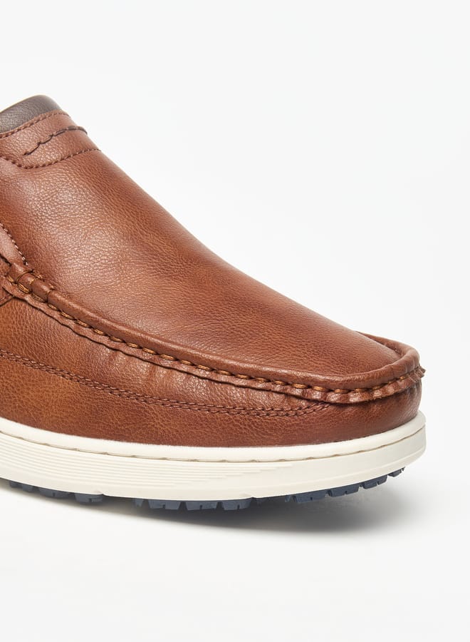 LBL by Shoexpress Stitch Detail Slip-On Loafers  - Image 5