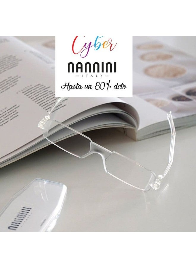 Nannini Italian Reading Gl For Men And Women, Portable High-definition Imported Foldable Fashionable Reading Gl For Back To School - Image 2