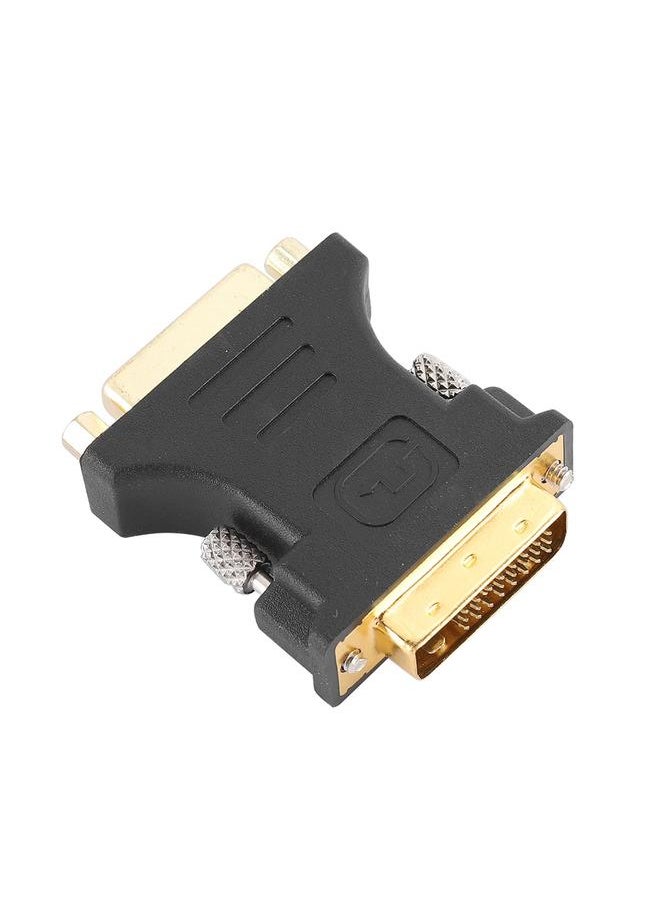 Thoraya Metal DVI-D 24+1 Pin Male to DVI-I24+5 Pin Female Adapter DVI Video Adapter  - Image 1