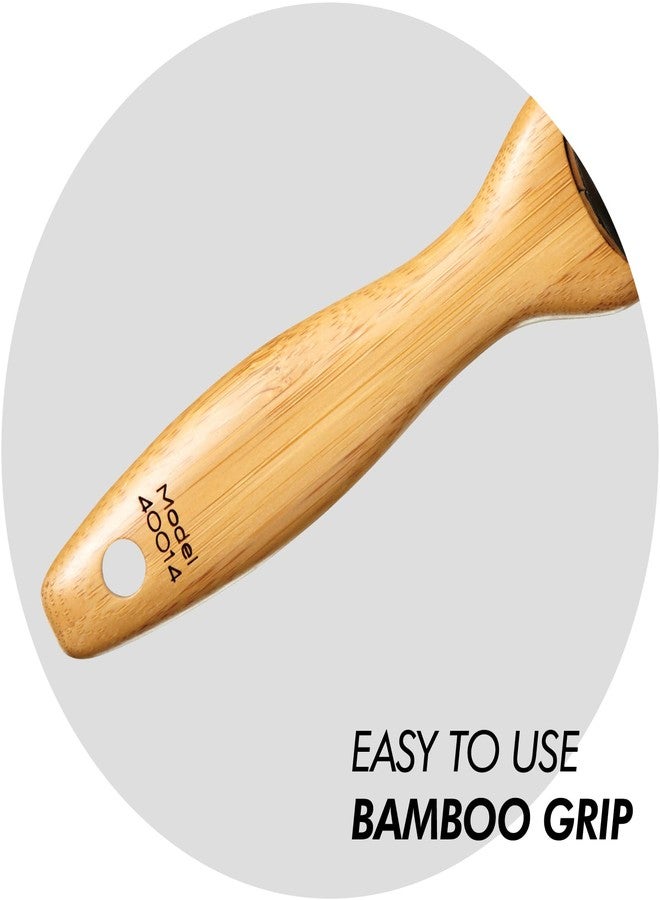 Sam Villa 9-Row Brush With Bamboo Hair Brush Detangler - Image 5