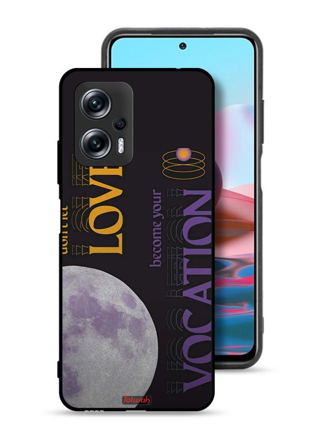 Tolwak Xiaomi Redmi Note 11T Pro Plus 5G Protective Case Cover Do Not Let Love Become Your Vocation - Image 1