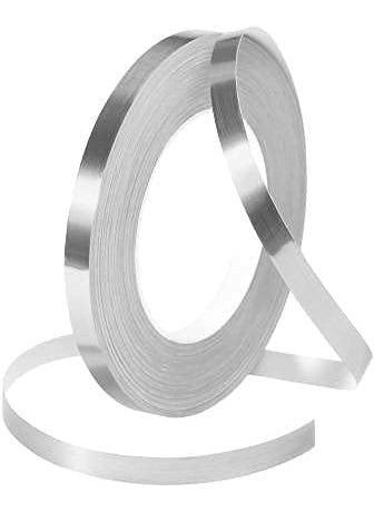SEVIA SEVIA Silver Tape Tile Sticker Waterproof Gap Sealing Tape Strip Adhesive Tile Decoration Floor Tape For Floor And Wall Floor Wallpaper Tiles Stickers For Floor Tile Tape Selfadhesive Tile Strip 