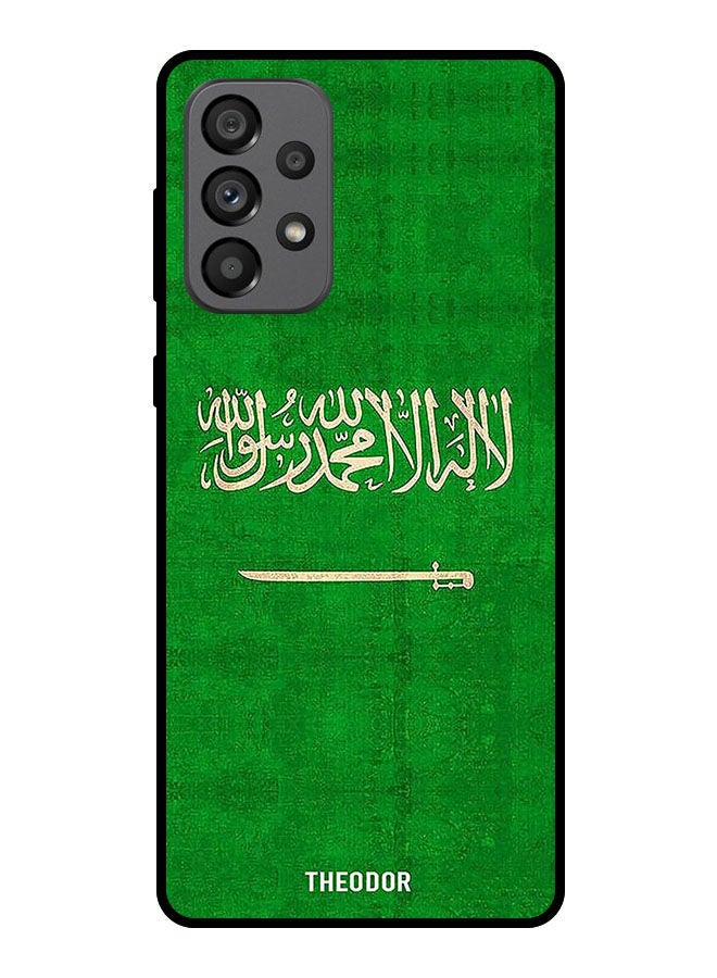 Theodor Protective Case Cover For Samsung Galaxy A33 5G    Saudi Vintage - Image 1
