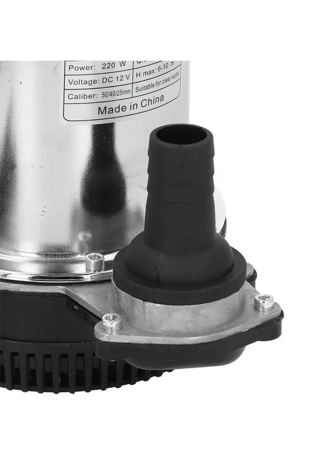 DC 12V High Efficiency Stainless Steel Submersible Water Pump For RV Cleaning Ranch Irrigation Outdoor Deep Well Pump With 1 Inch 1.5 Inch And 2 Inch Outlet Connectors Waterproof And Rust Proof Durable Construction - Image 5