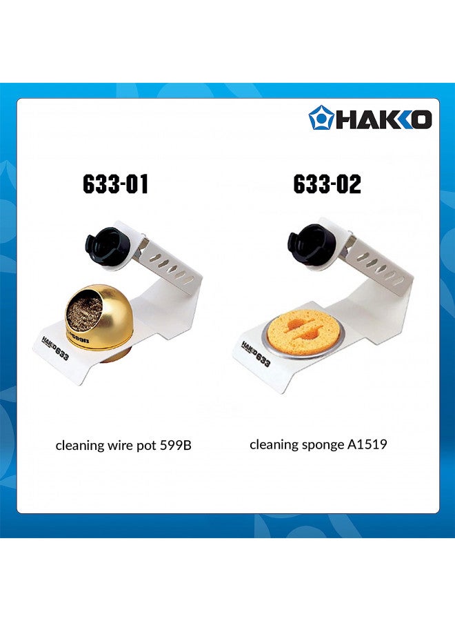 Hakko 633-01 633 Soldering Iron Holder, White - Image 1