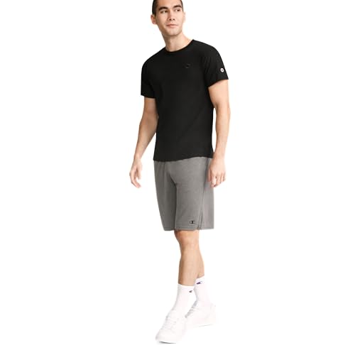 Champion Men's Classic Short Sleeve T-Shirt, Standard Fit, Midweight 100% Cotton, Available in Regular and Big & Tall, Black, X-Large - Image 4