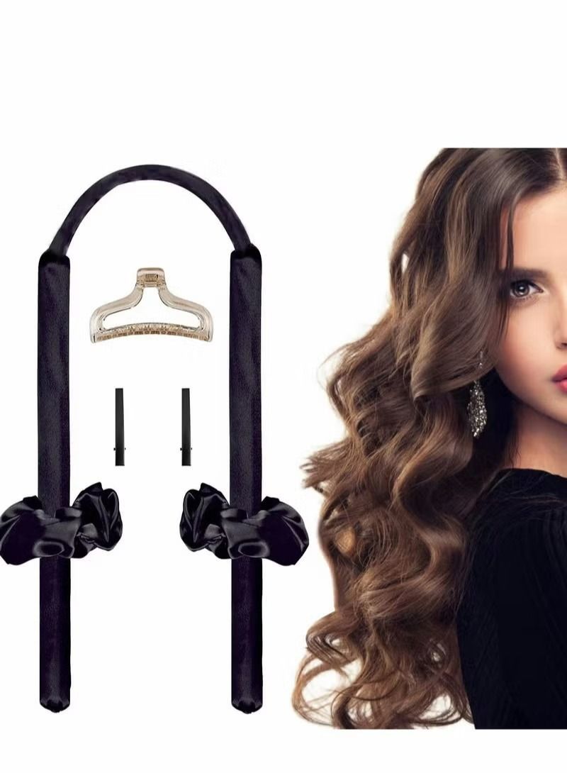 الشعر الطويل الشعر المجعد بدون حرارة - Image 1