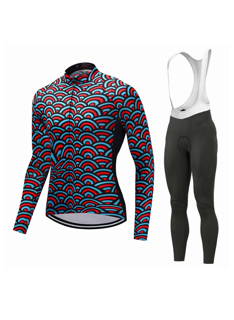 KUYING Outdoor Mountain Bike Road Bike Riding Suit Set 
