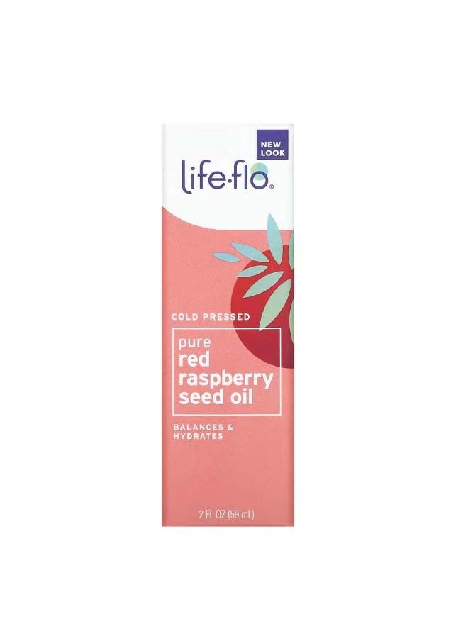 Life-flo Pure Red Raspberry Seed Oil 2 fl oz 60 ml  - Image 2