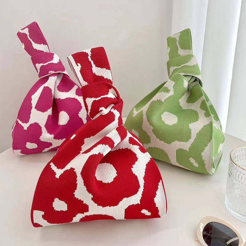 Weighted And Thickened Tote Bag For Women, Gift Bag, Handbag, Bucket Bag, Knitted Bag, Trendy Handbag - Image 5