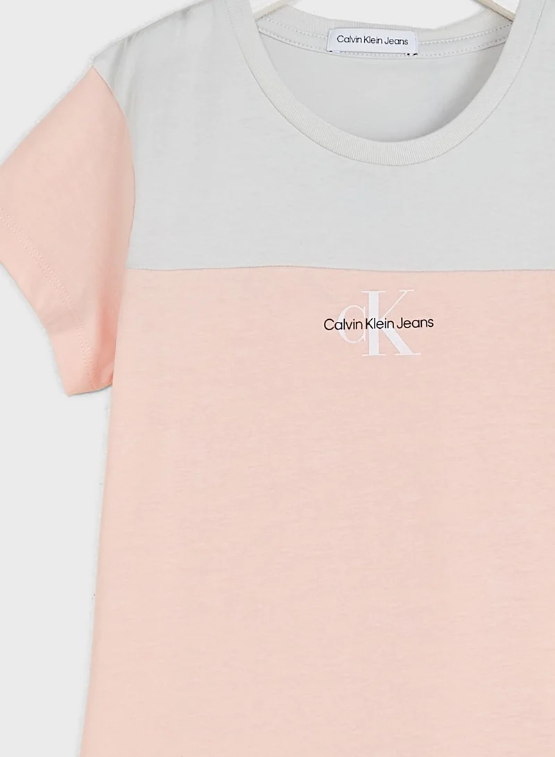 Calvin Klein Jeans Kids Colour Block T-Shirt