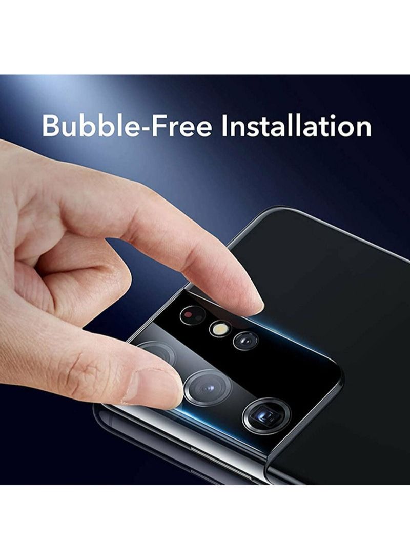 BORTONY Camera Lens Protector For Samsung S21 Ultra Black - Image 2