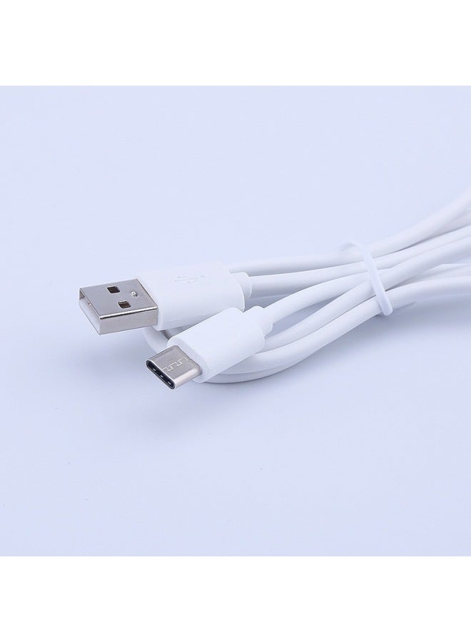 Type-c Charging Line 0.3 Meters 50cm Short Line For Bluetooth Headset Audio Typc Distribution Line Data Line 1 Meter-Color:Black-Length:1m National Standard Copper  - Image 5