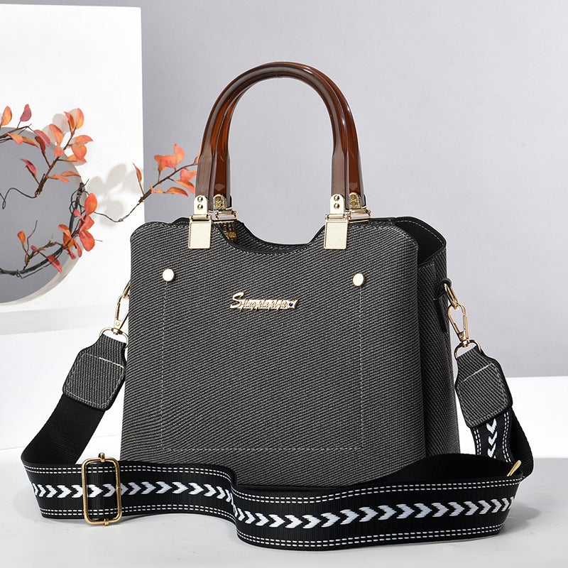 Women'S Bags, Textured Single-Shoulder Crossbody Bag For Women, 2025 Fashionable Handbag, Korean Style, New Model From Manufacturer - Image 4