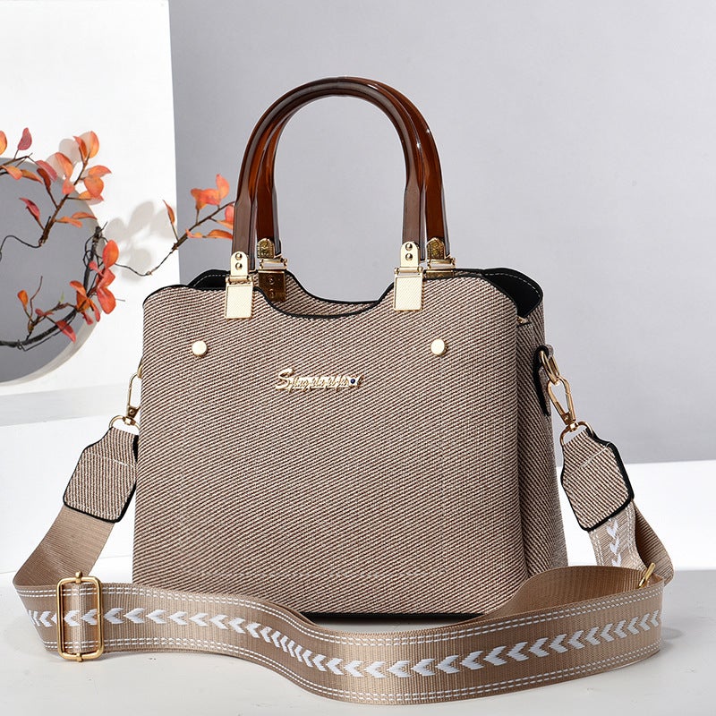 Women'S Bags, Textured Single-Shoulder Crossbody Bag For Women, 2025 Fashionable Handbag, Korean Style, New Model From Manufacturer - Image 5
