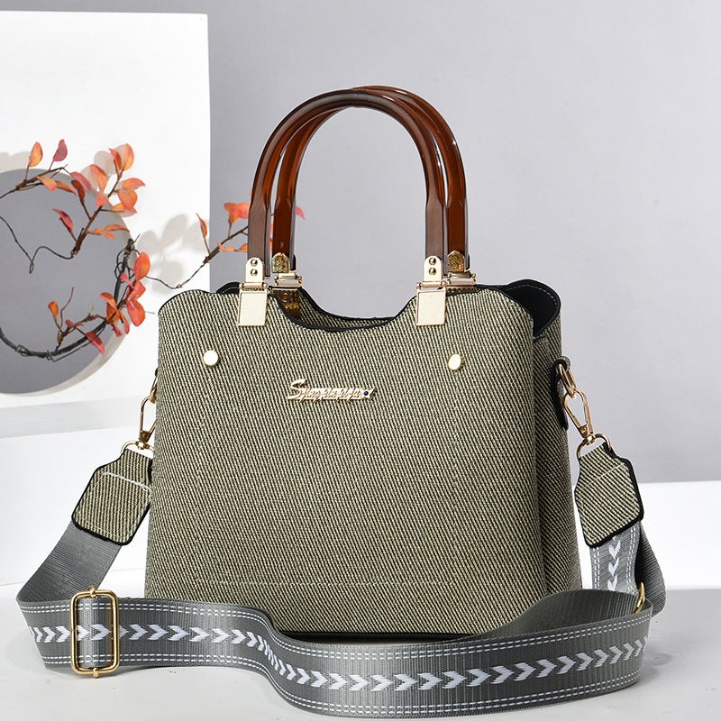 Women'S Bags, Textured Single-Shoulder Crossbody Bag For Women, 2025 Fashionable Handbag, Korean Style, New Model From Manufacturer - Image 3