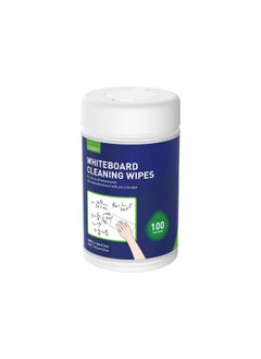 Loukin Whiteboard Cleaning Wipes, Dry Erase Board Cleaning Wipes, Non-Toxic White Board Wipes, 100 Wipes Per Canister  - Image 1
