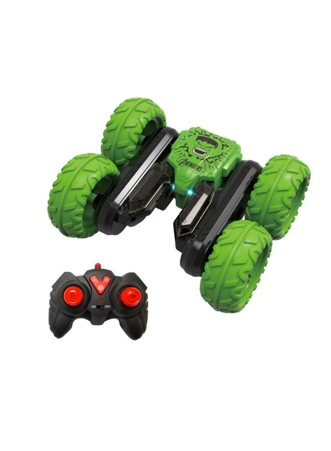 Hulk 2.4GZ Rechargeable Radio Remote Control Car Stunt Car High Speed Toys| Avengers Hulk RC Stunt Car is a 4WD