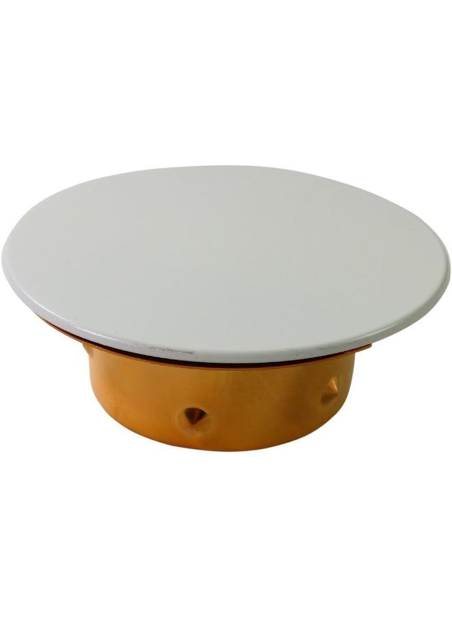Tyco LFII White Flat Cover Plate - 139 Degrees - Image 1