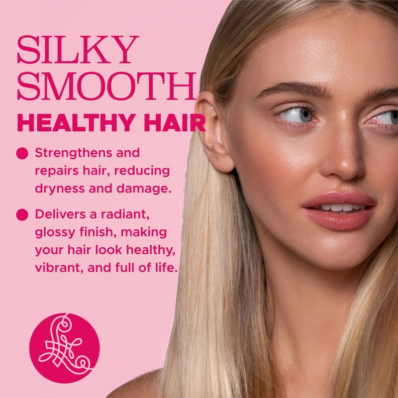 L LUSETA Luseta Glossy Pearl Leave in Conditioner Moisturize and Hydrate Hair Add Shine Repair Damaged Hair Reducing Dryness Sulfate Free for Women and Men 8.5oz - Image 5