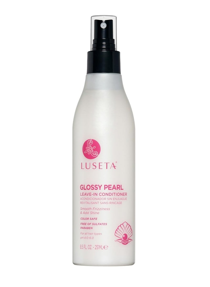 Luseta Luseta Glossy Pearl Leave in Conditioner Moisturize and Hydrate Hair Add Shine Repair Damaged Hair Reducing Dryness Sulfate Free for Women and Men 8.5oz  - Image 1