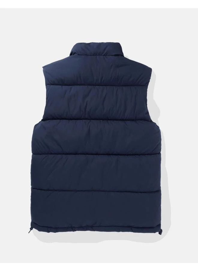 American Eagle Zip Through Puffer Jacket