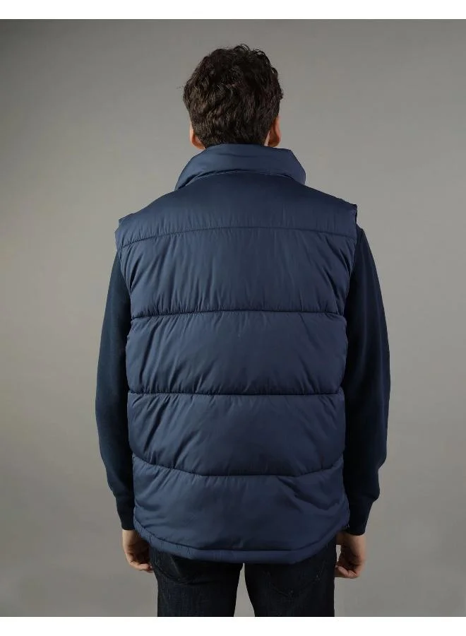 American Eagle Zip Through Puffer Jacket