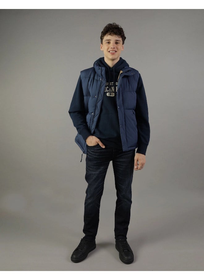 American Eagle - Zip Through Puffer Jacket - Image 1