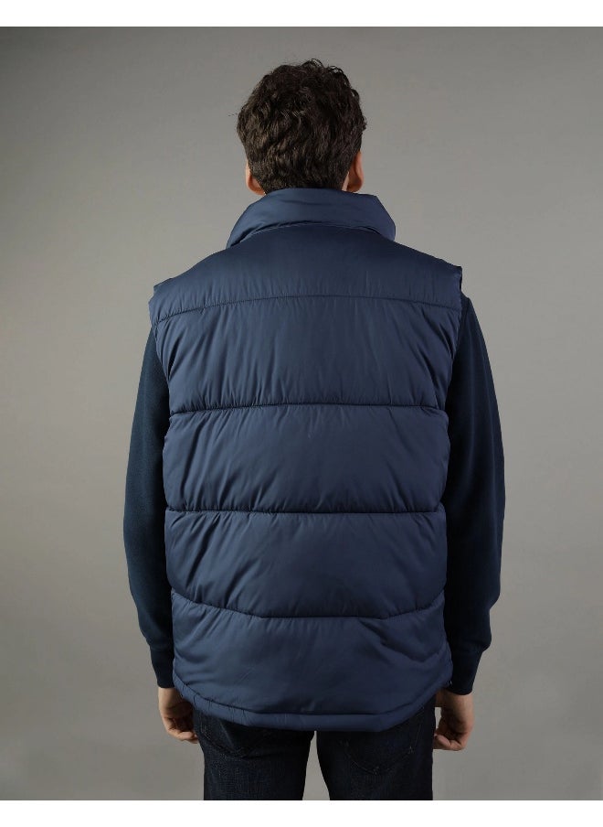 American Eagle - Zip Through Puffer Jacket - Image 1