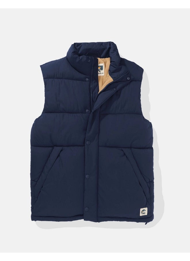 American Eagle - Zip Through Puffer Jacket - Image 1