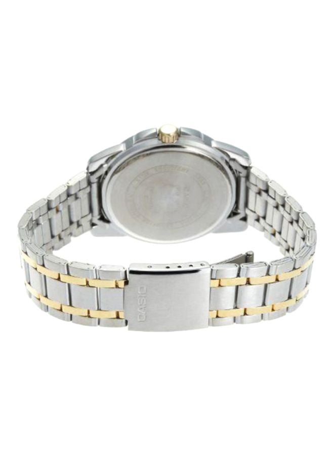 CASIO Women Water Resistant Stainless Steel Analog Watch- LTP1314SG-1A - Image 2