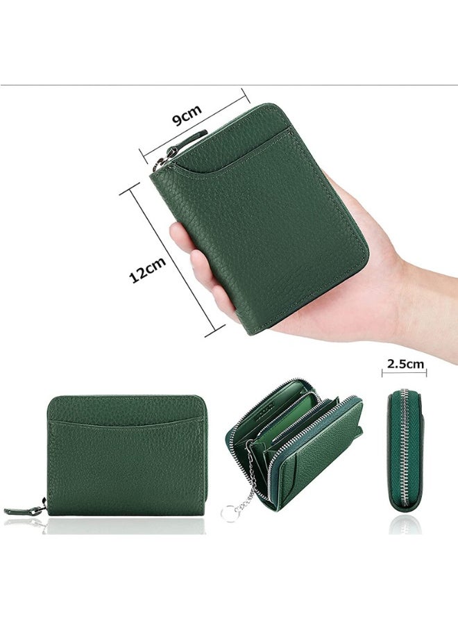 Mark Fairwhale New Lychee Patterned Leather Short Wallet With Top Layer  - Image 2
