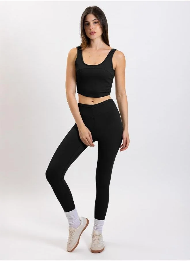 SHAPES DETAILED SOFT PANTS