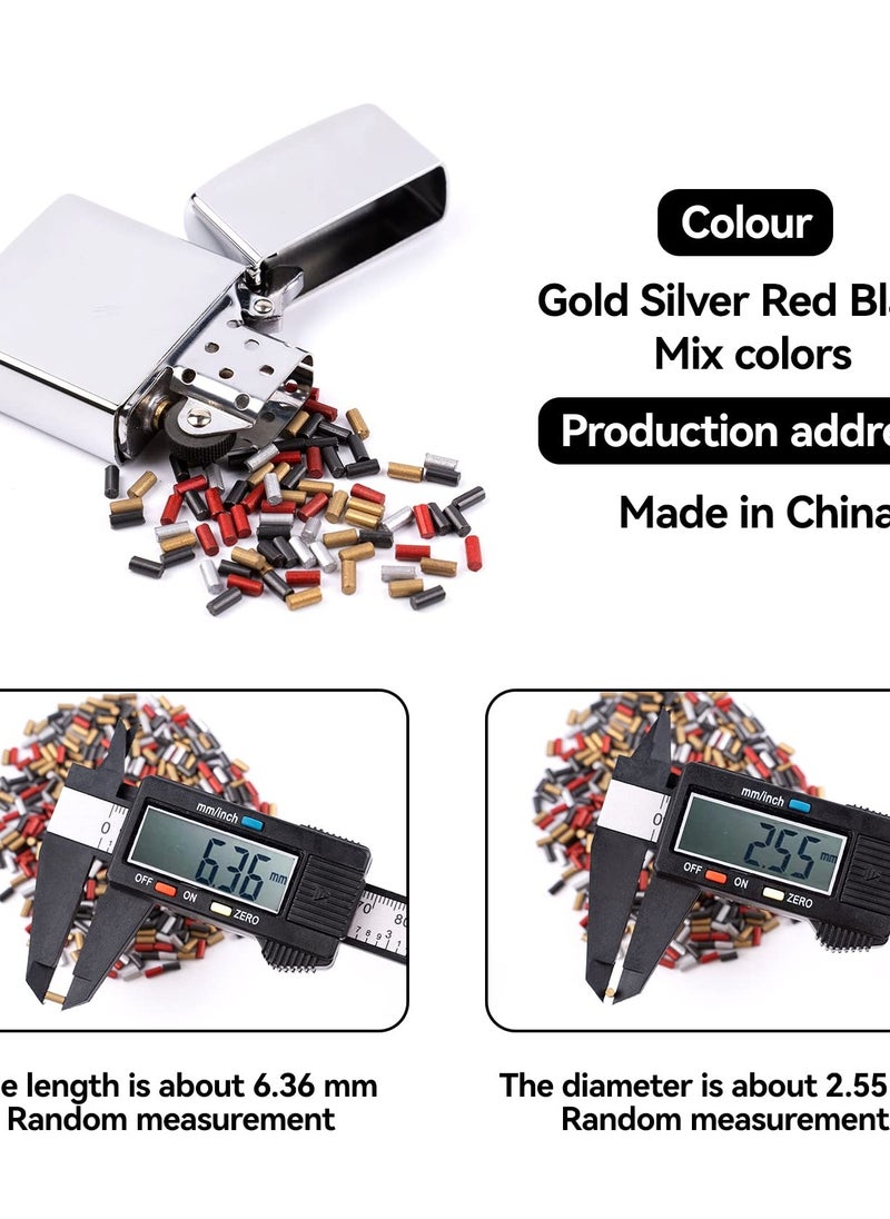 Excefore - 500Pcs Flint Refills for Lighter, Replacement Flints for Petrol Gas Lighters, High-Quality Flint Stones for Lighter Maintenance - Image 1