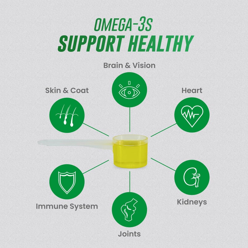 Nutramax Laboratories Nutramax Welactin Omega 3 Fish Oil for Dogs, Skin and Coat Health Supplement, Plus Joint, Immune, Kidney, and Brain Support, Premium Omega 3 Fatty Acids, For Dogs, 16 Ounce Liquid - Image 4