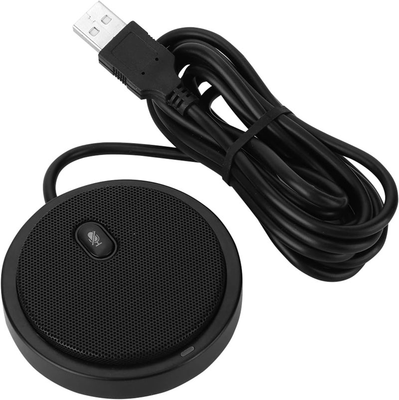 ميكروفون Aqxreight للكمبيوتر بتوصيل USB وتصميم مدمج ومتعدد الاتجاهات للاستخدام على المكتب، مع استجابة ترددية واسعة وضوضاء منخفضة جدًا، مثالي لتسجيل الفيديو - Image 4