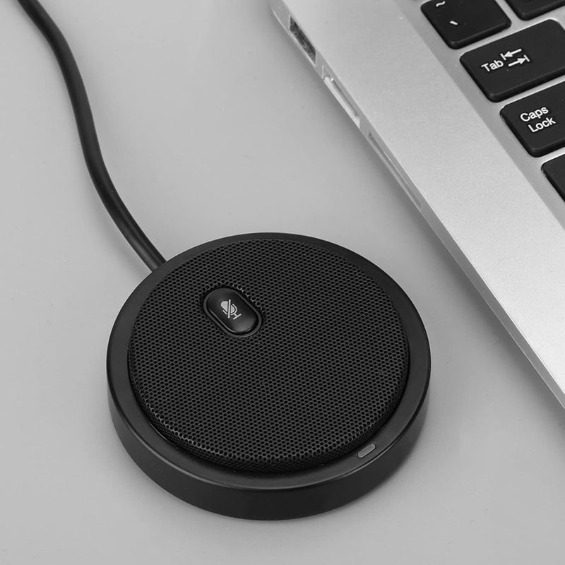 ميكروفون Aqxreight للكمبيوتر بتوصيل USB وتصميم مدمج ومتعدد الاتجاهات للاستخدام على المكتب، مع استجابة ترددية واسعة وضوضاء منخفضة جدًا، مثالي لتسجيل الفيديو - Image 5