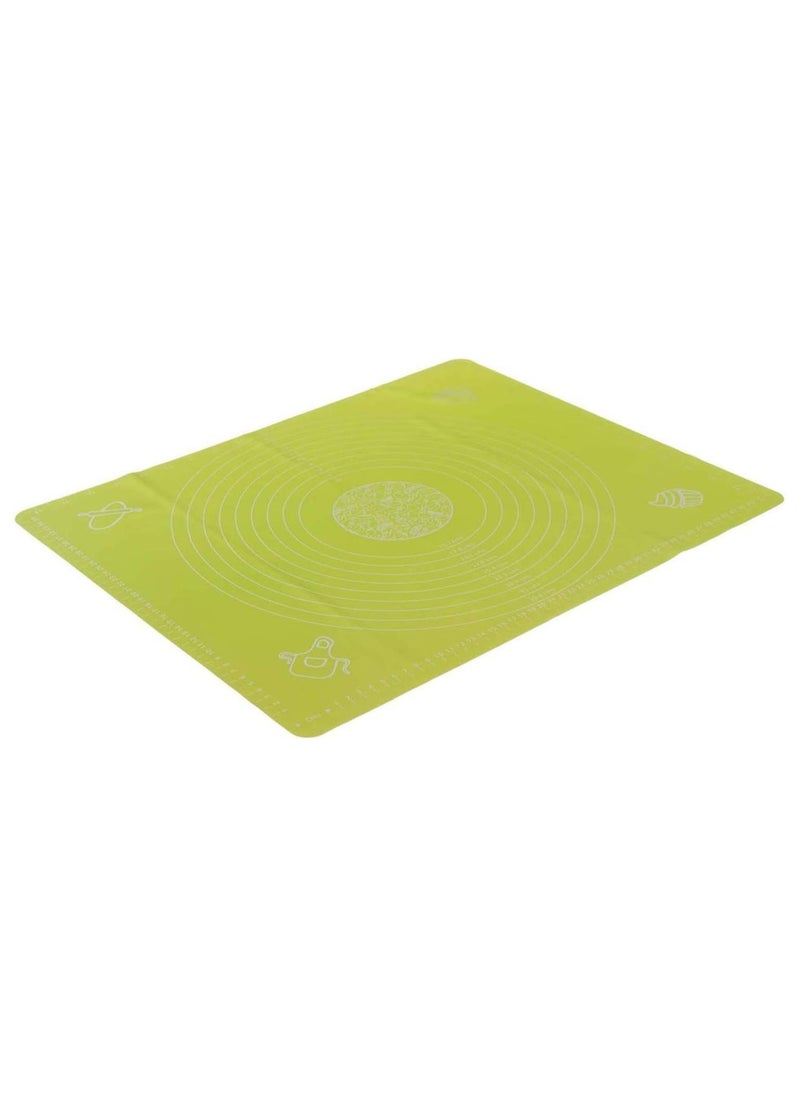 Generic - small Silicone Dough Mat - With Sizes For Rolling Pizza And Pastry - 35 x 35 cm - Image 1