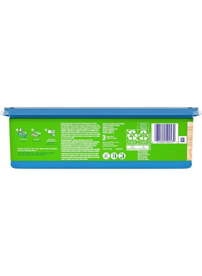 Swiffer Sweep + Mop, Dry Pads Refill, Floor Cleaner, Cleaning Cloths, Wood, 20 count - Image 2